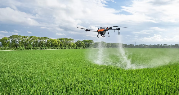 How many acres does it take to pay off a Drone